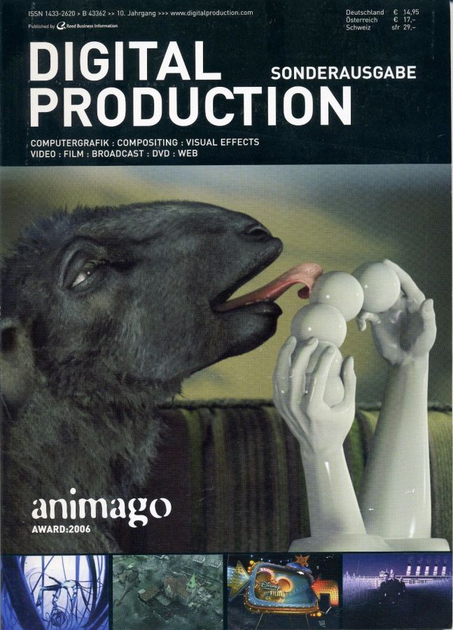 DIGITAL PRODUCTION magazine cover  2006