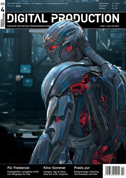 DIGITAL PRODUCTION magazine cover June/July 2015