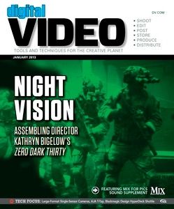 DIGITAL VIDEO magazine cover January 2013