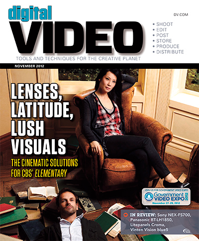 DIGITAL VIDEO magazine cover November 2012