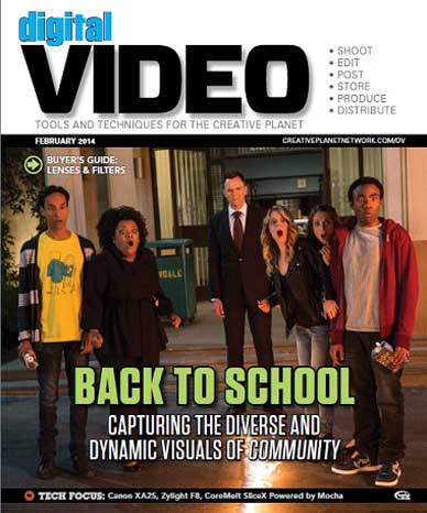 DIGITAL VIDEO magazine cover February 2014