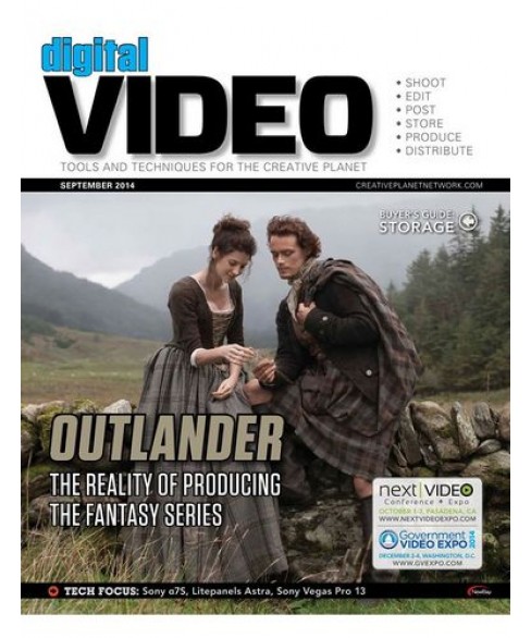 DIGITAL VIDEO magazine cover September 2014