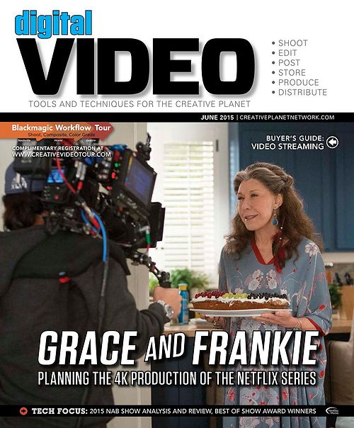 DIGITAL VIDEO magazine cover June 2015