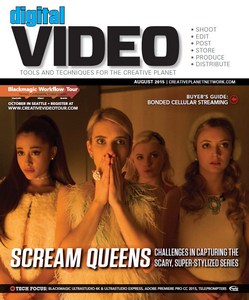 DIGITAL VIDEO magazine cover August 2015