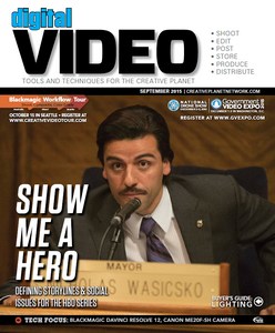 DIGITAL VIDEO magazine cover September 2015