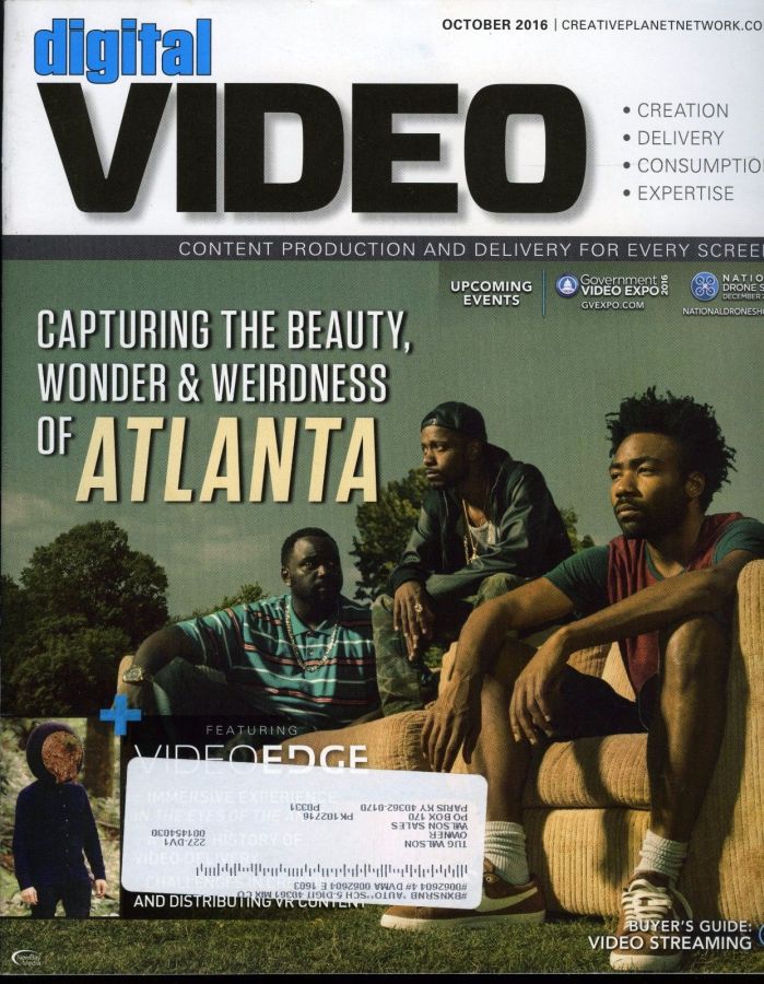 DIGITAL VIDEO magazine cover  October 2016