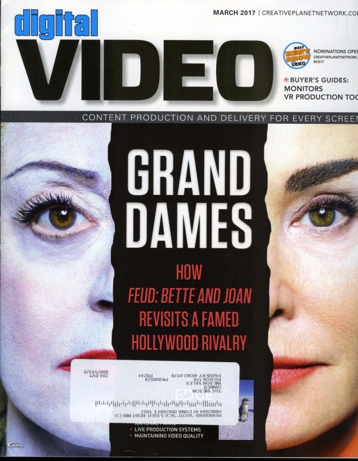 DIGITAL VIDEO magazine cover  March 2017