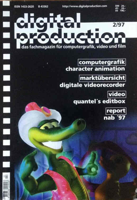 DIGITAL PRODUCTION magazine cover Issue 2  March 1997
