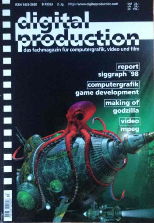 DIGITAL PRODUCTION magazine cover Issue 3  May 1998
