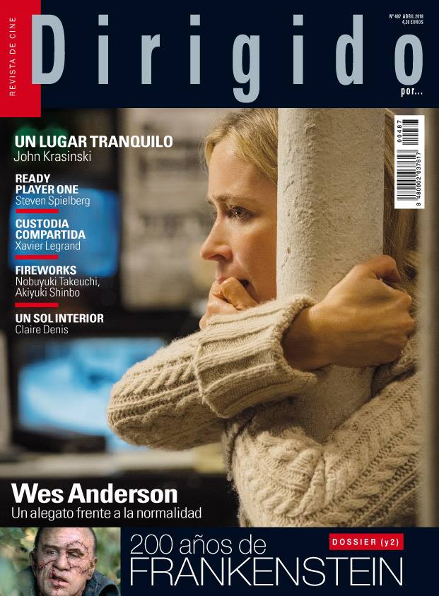 DIRIGIDO POR... magazine cover Issue 487  April 2018