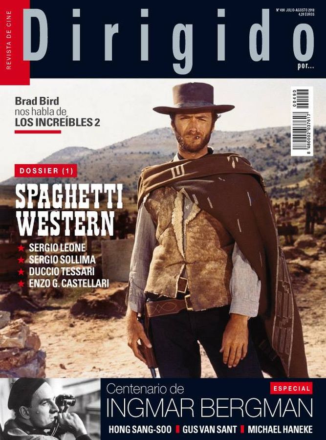 DIRIGIDO POR... magazine cover Issue 490  July/August 2018