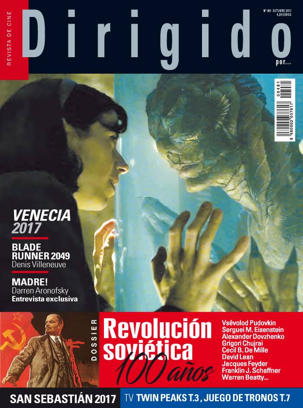 DIRIGIDO POR... magazine cover Issue 481  October 2017