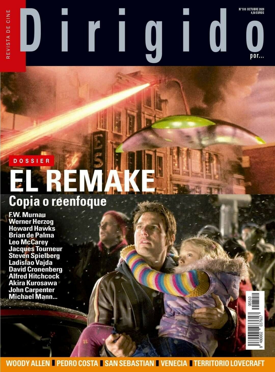 DIRIGIDO POR... magazine cover Issue 510  October 2020