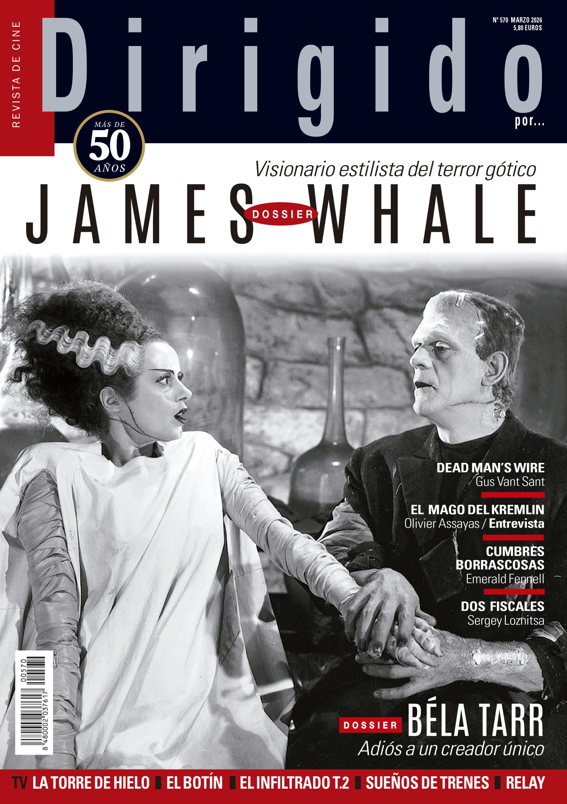 DIRIGIDO POR... magazine cover Issue 570  March 2026