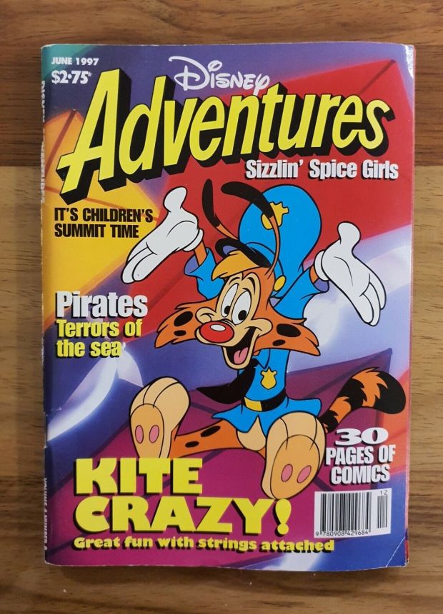 DISNEY ADVENTURES (AU) magazine cover  June 1997