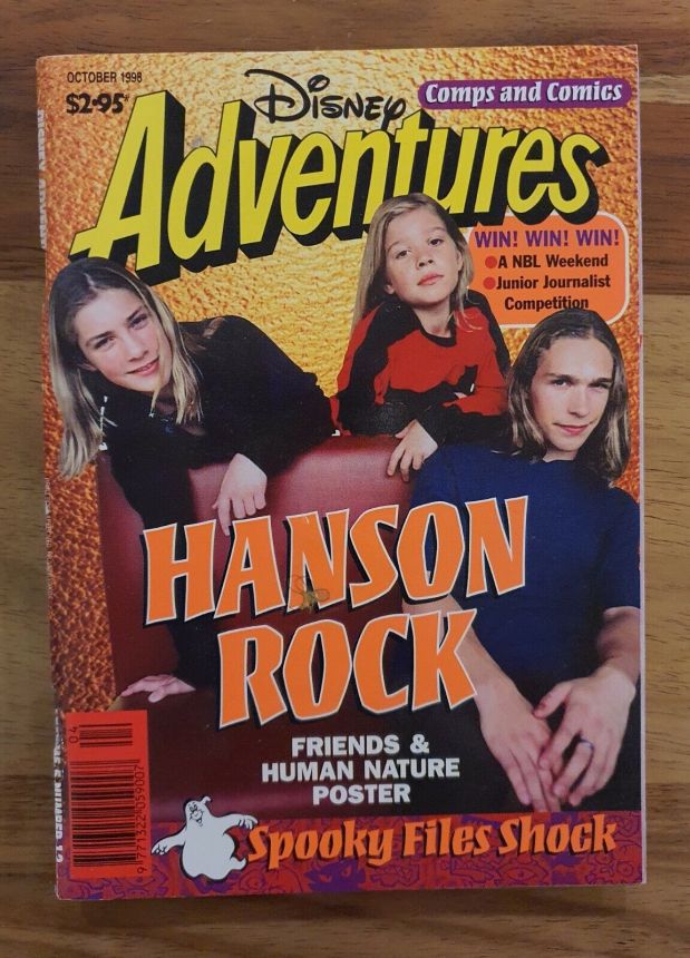 DISNEY ADVENTURES (AU) magazine cover  October 1998