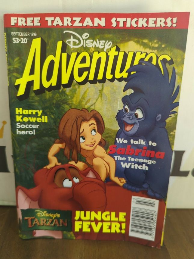 DISNEY ADVENTURES (AU) magazine cover  September 1999