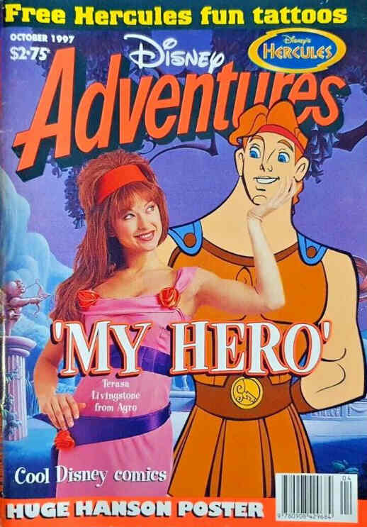 DISNEY ADVENTURES (AU) magazine cover  October 1997