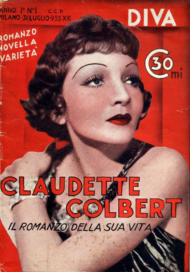DIVA magazine cover Issue 1 31 July 1935