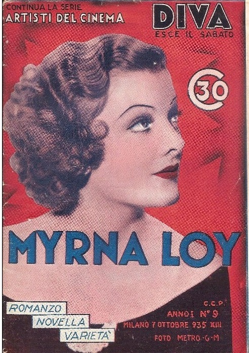 DIVA magazine cover Issue 9 7 October 1935