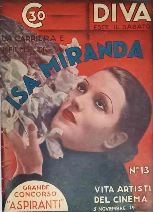 DIVA magazine cover Issue 13 5 November 1935