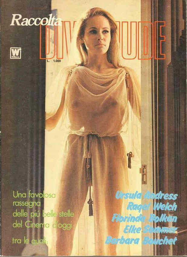 DIVE NUDE | LE magazine side cover  Collection   1972