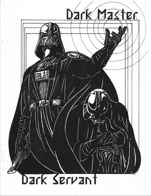 DARK MASTER DARK SERVANT magazine cover Issue 1   1997