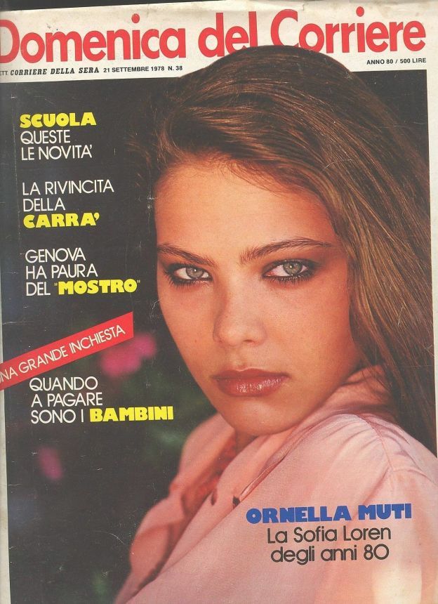DOMENICA DEL CORRIERE magazine side cover Issue 38 21 September 1978