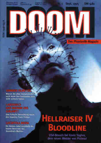 DOOM magazine cover Issue 1 Fall 1995