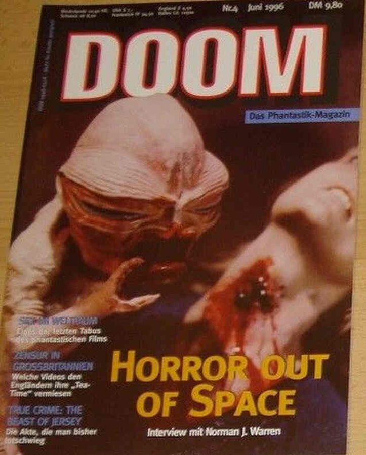 DOOM magazine cover Issue 4 Summer 1996