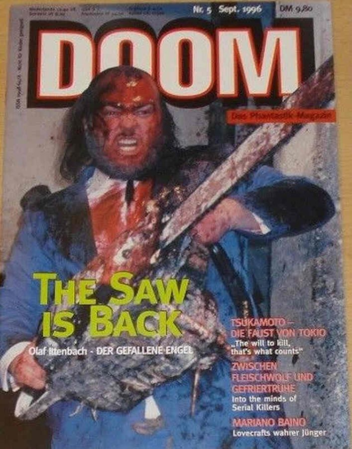 DOOM magazine cover Issue 5 Fall 1996