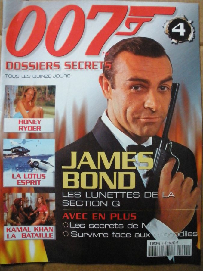 007 DOSSIERS SECRETS magazine cover Issue 4  2003
