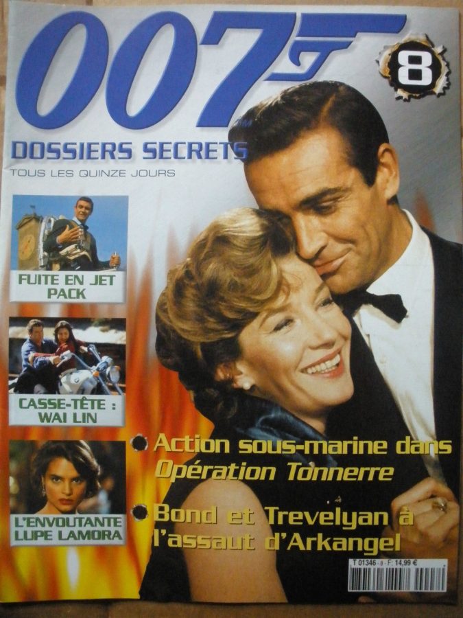 007 DOSSIERS SECRETS magazine cover Issue 8  2003