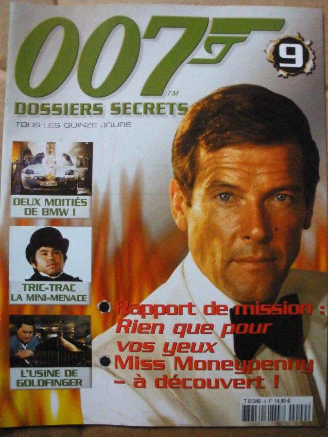 007 DOSSIERS SECRETS magazine cover Issue 9  2003