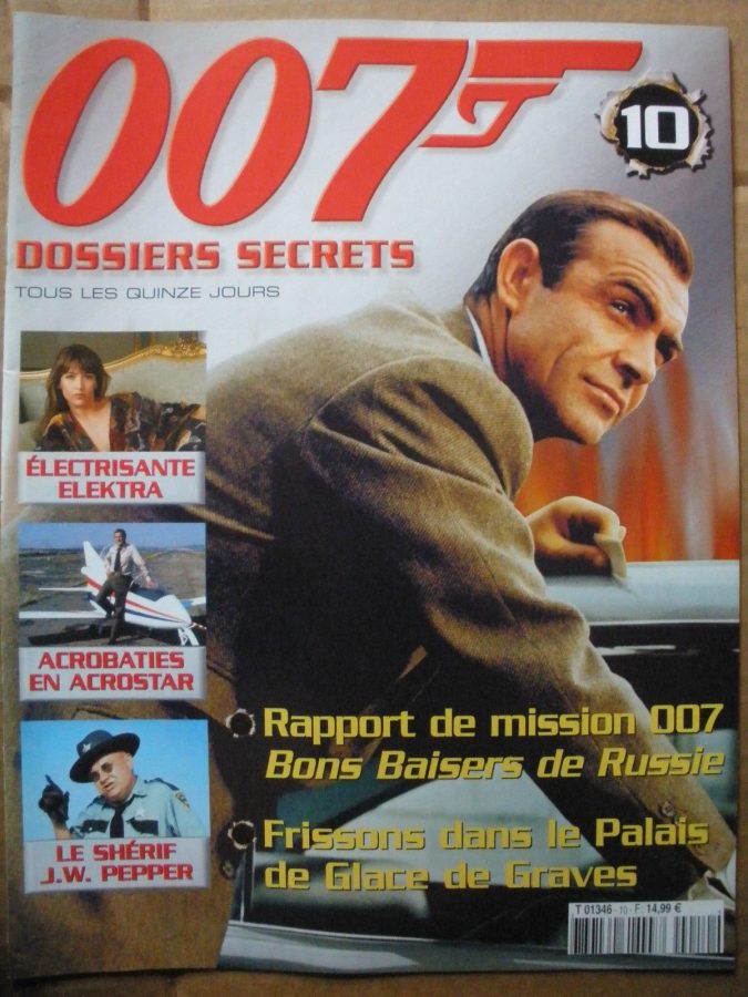 007 DOSSIERS SECRETS magazine cover Issue 10  2003