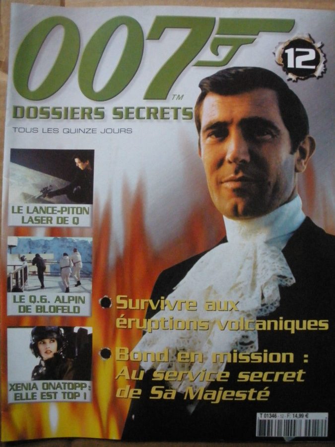 007 DOSSIERS SECRETS magazine cover Issue 12  2003