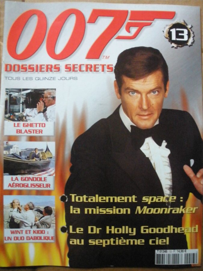 007 DOSSIERS SECRETS magazine cover Issue 13  2003