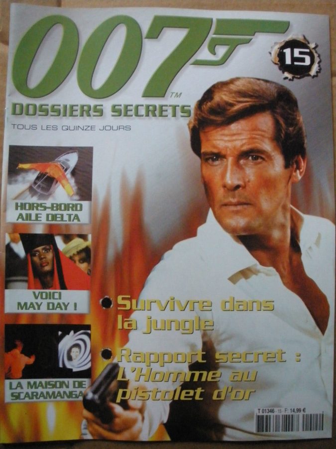 007 DOSSIERS SECRETS magazine cover Issue 15  2003