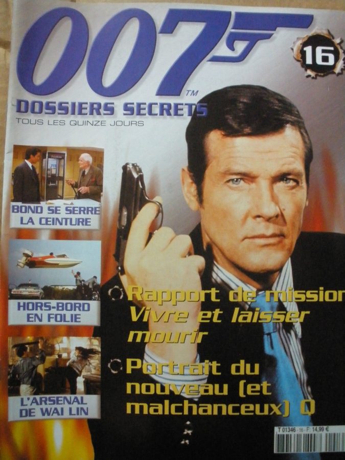 007 DOSSIERS SECRETS magazine cover Issue 16  2003
