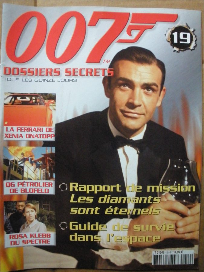 007 DOSSIERS SECRETS magazine cover Issue 19  2003