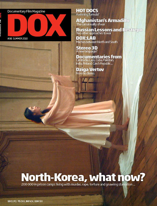 DOX magazine cover Issue 86 Summer June/July/August 2010