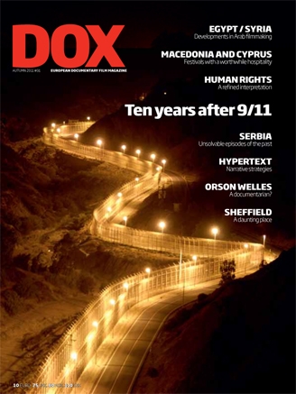 DOX magazine cover Issue 91 Fall 2011