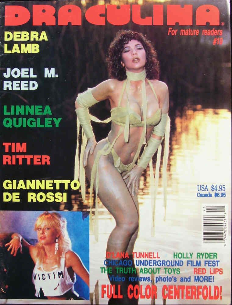 DRACULINA magazine side cover Issue 19  1994