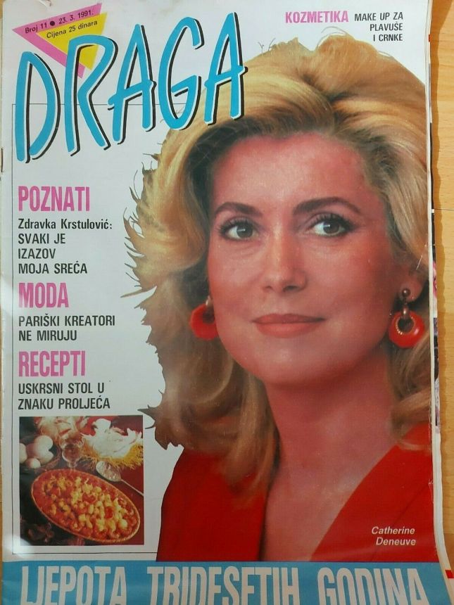 DRAGA magazine cover Issue 11 23 March 1991