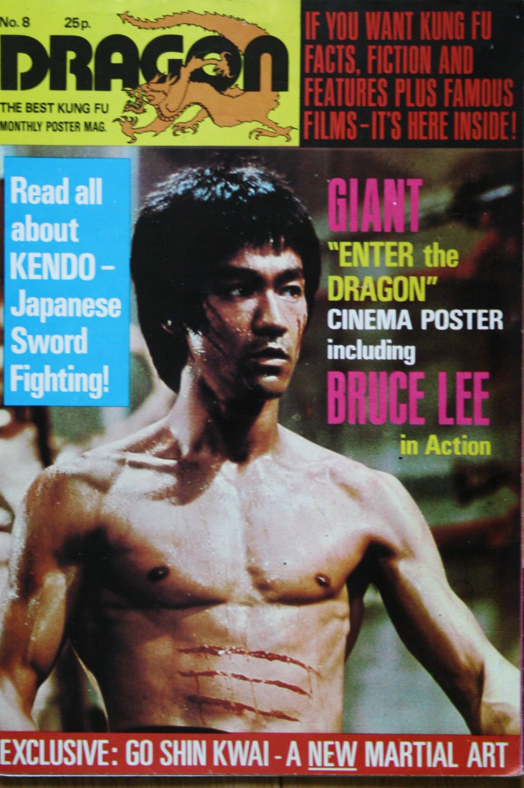 DRAGON magazine cover Issue 8  1974