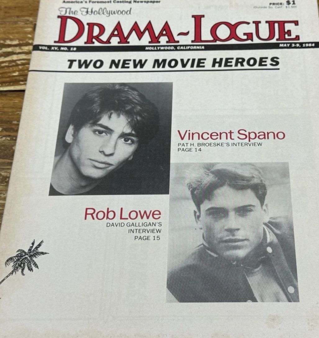 DRAMA LOGUE magazine cover 3 May 1984