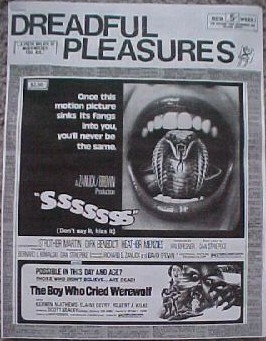 DREADFUL PLEASURES magazine cover Issue 5  