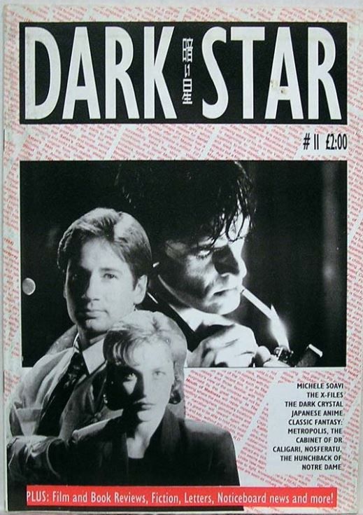DARK STAR magazine side cover Issue 11  1994