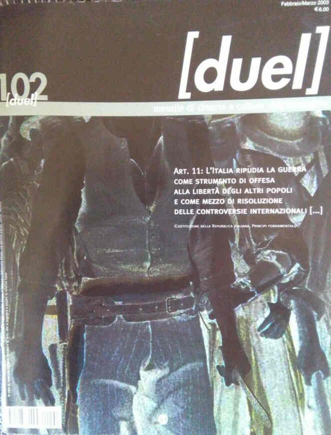 DUEL magazine cover Issue 102 February/March 2003