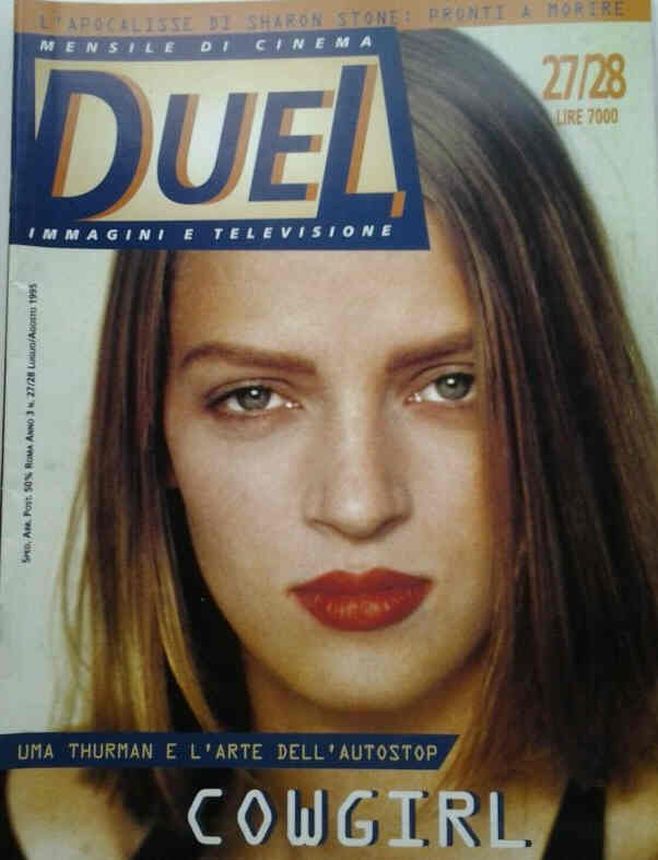 DUEL magazine cover Issue 27/28 July/August 1995